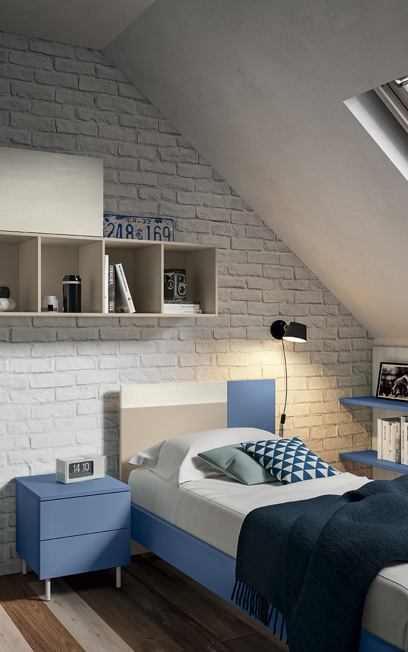 Cameretta VCJ006 particolare letto