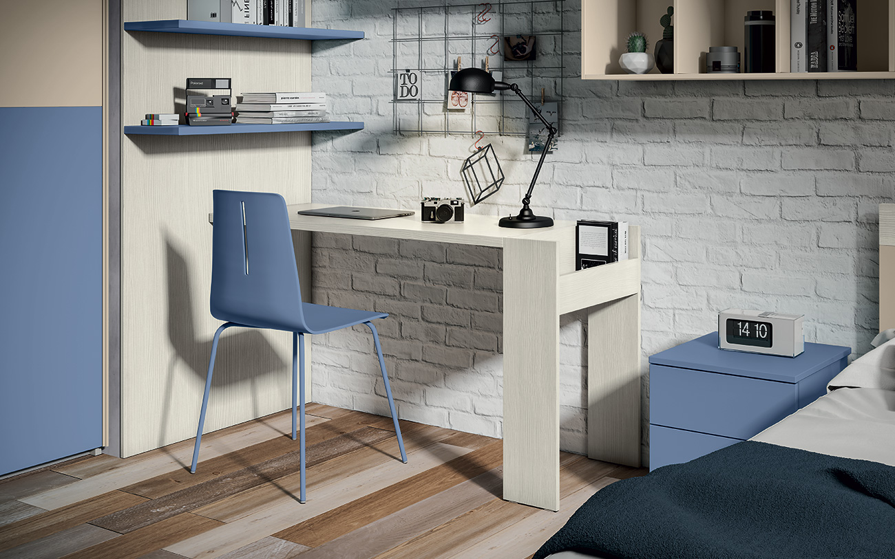 Cameretta VCJ006 particolare angolo studio