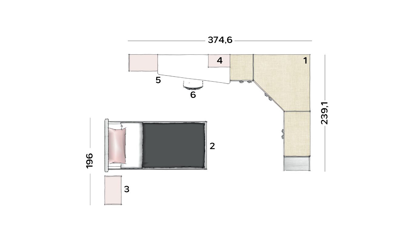 Planimetria cameretta VCJ008