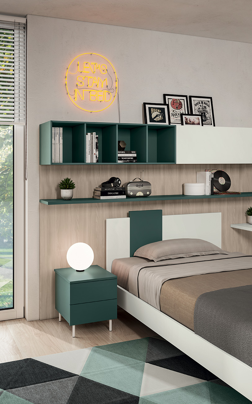 Cameretta VCJ012 particolare letto