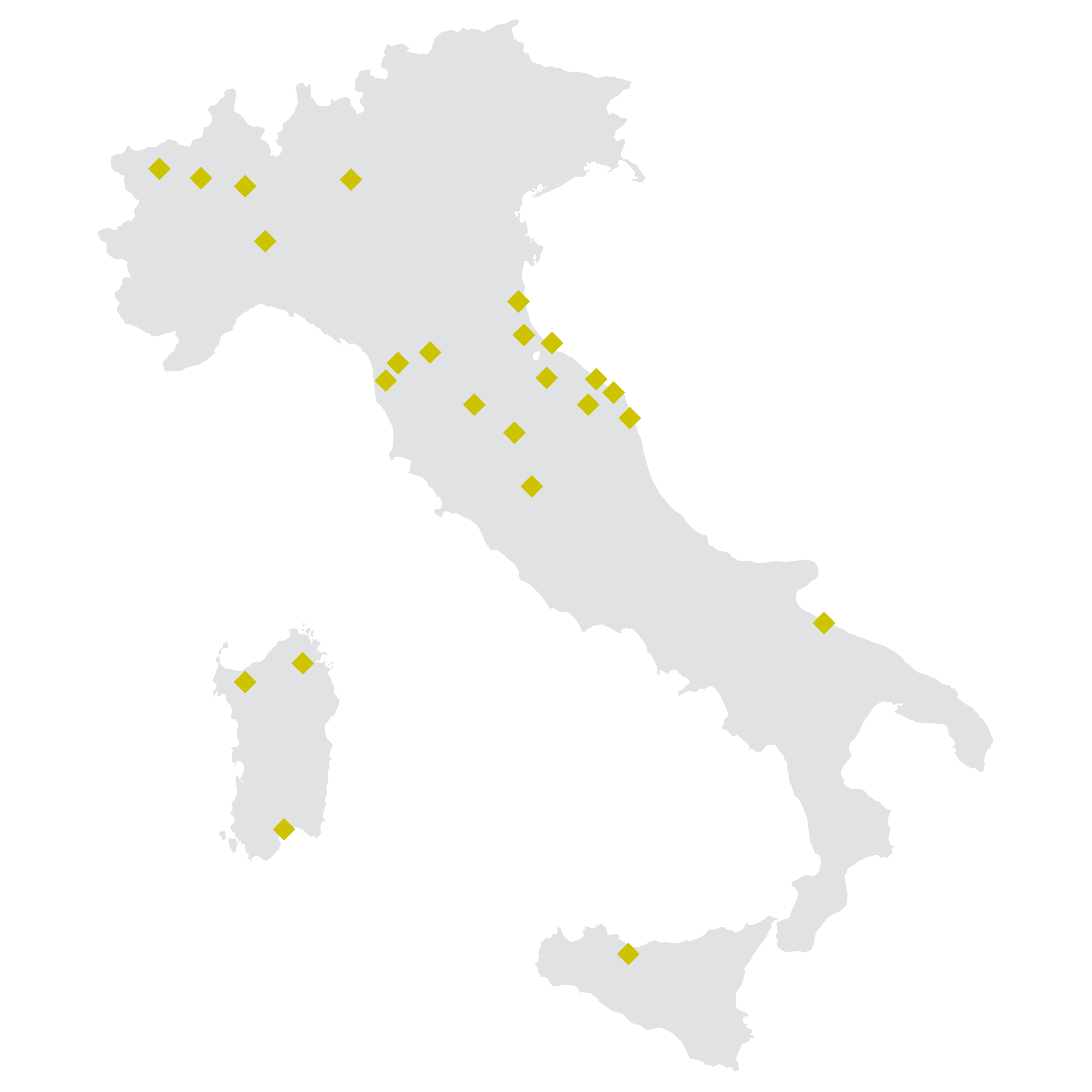 Mappa punti vendita pensarecasa