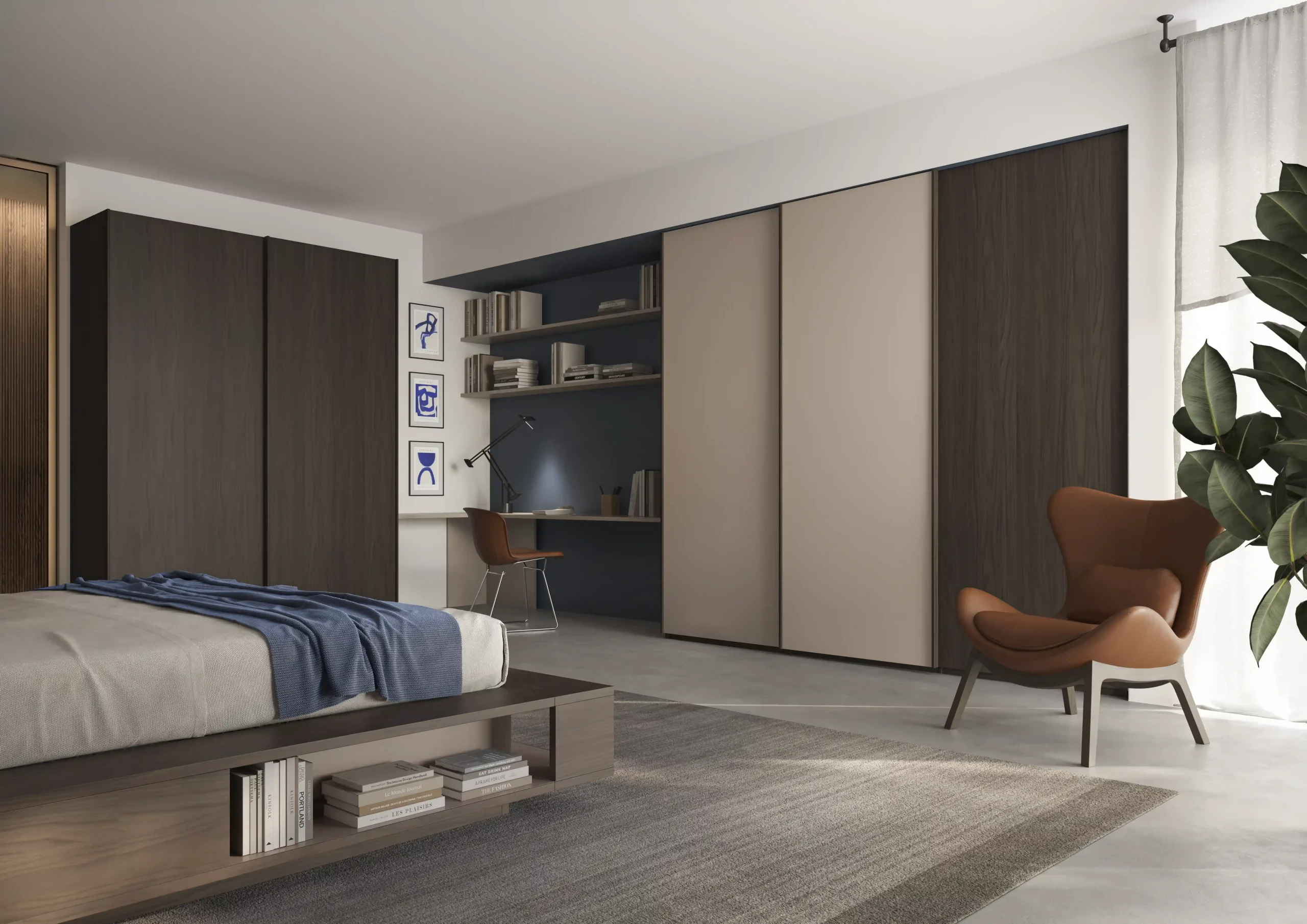 Smart Working - Postazione in camera da letto