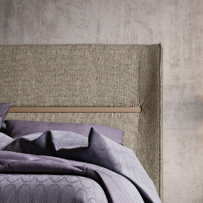 Letto matrimoniale imbottito particolare - Penasarecasa