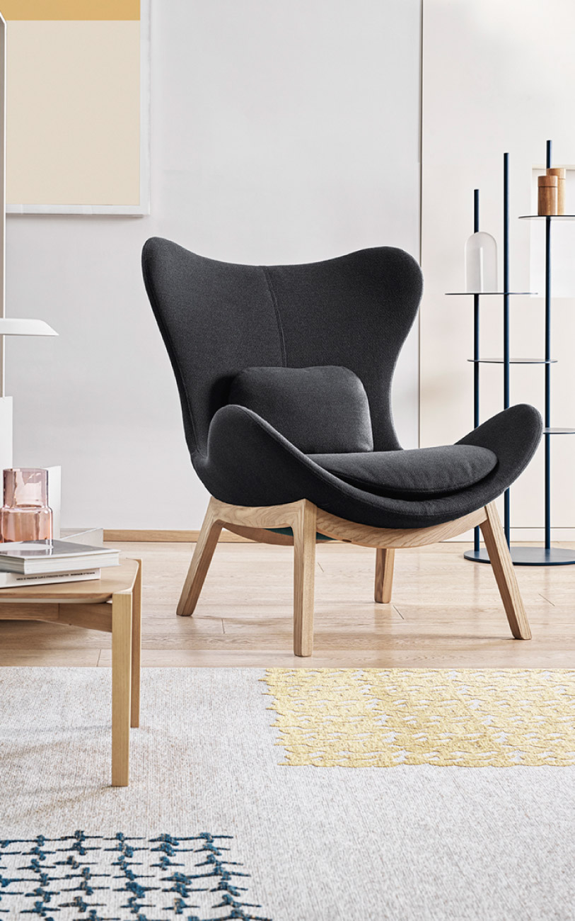 Lazy poltrona lounge Calligaris catalogo Pensarecasa