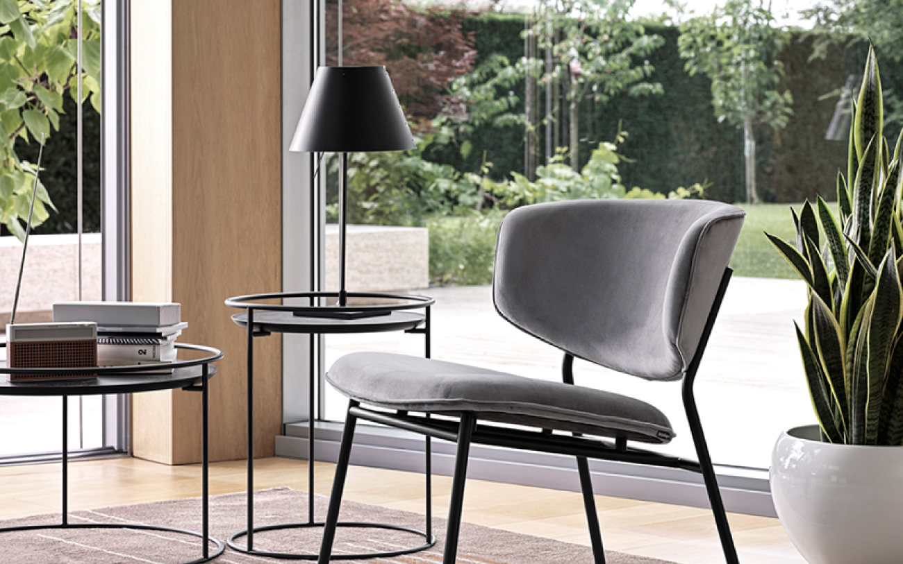 Fifties sedia lounge Calligaris catalogo Pensarecasa