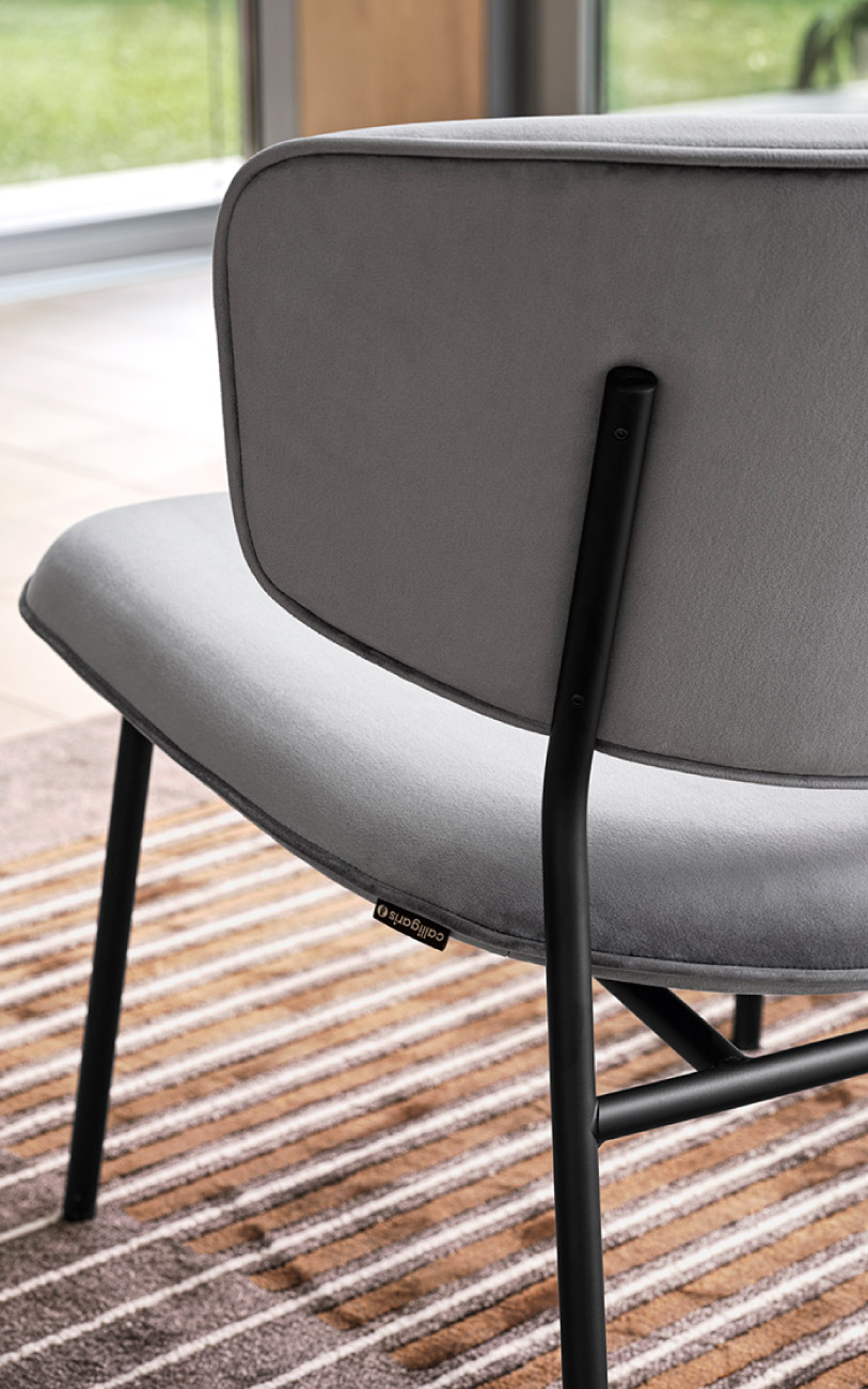 Fifties sedia lounge Calligaris catalogo Pensarecasa