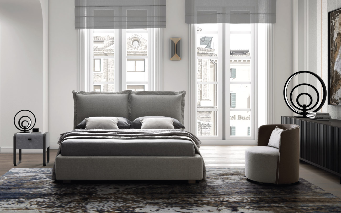Letto matrimoniale contenitore LeComfort Pensarecasa