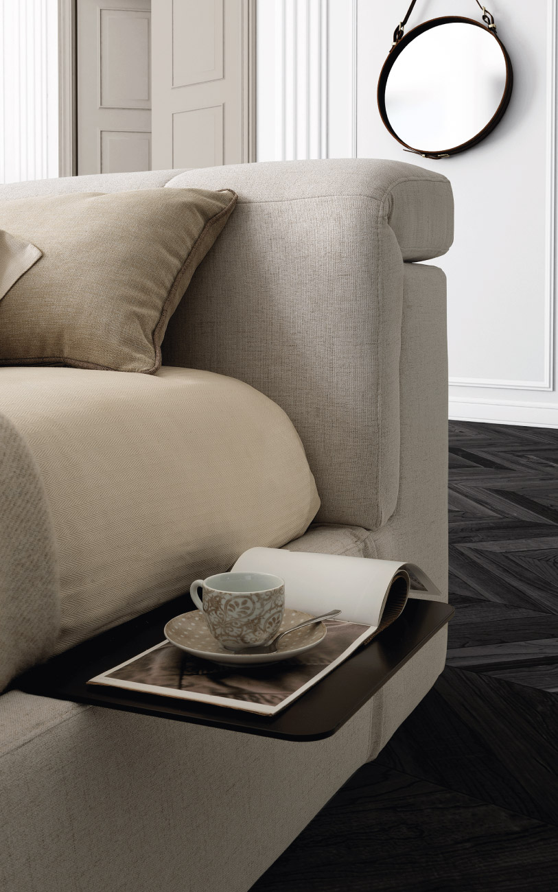 Letto matrimoniale contenitore LeComfort Pensarecasa particolare