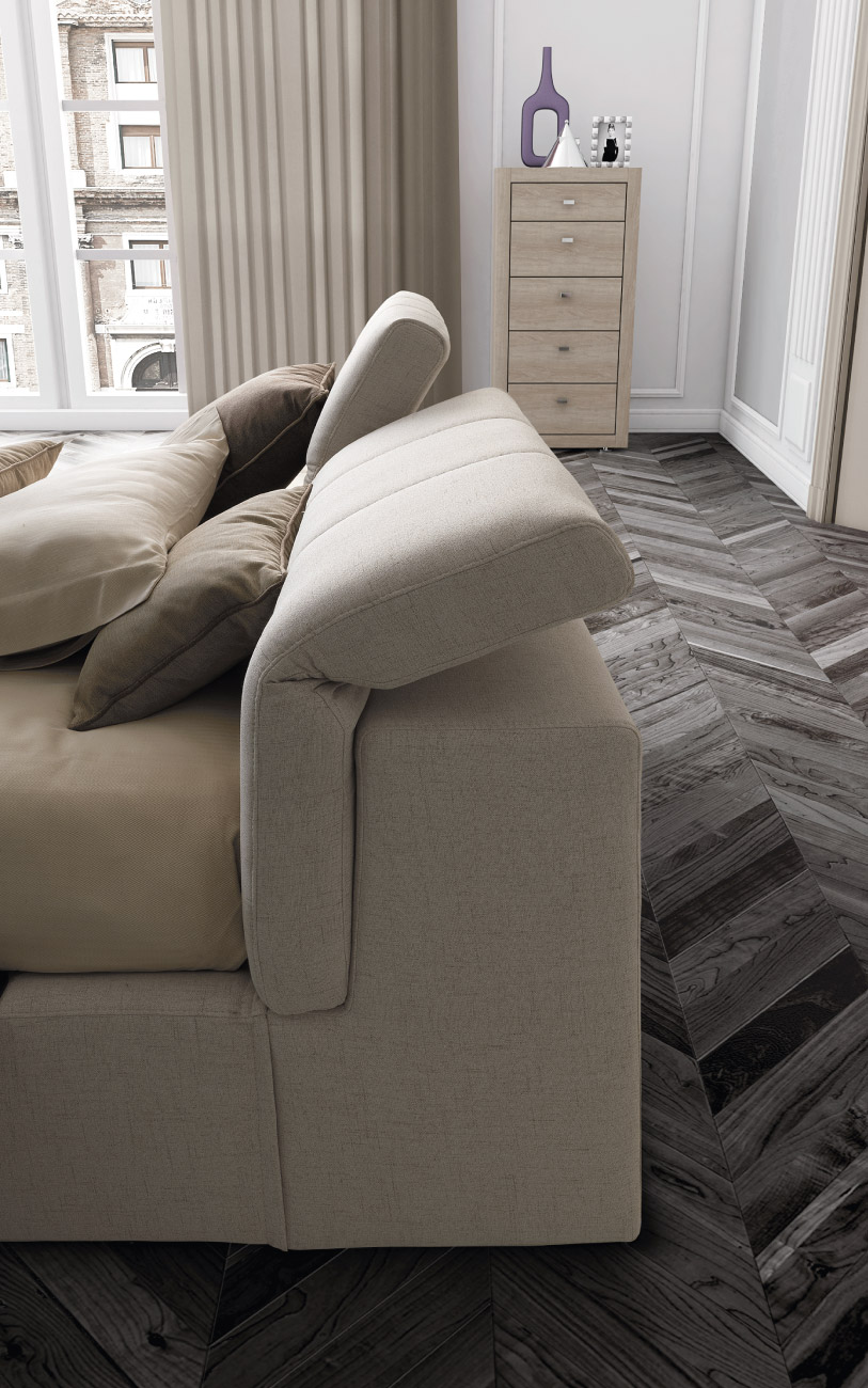 Letto matrimoniale contenitore LeComfort Pensarecasa particolare