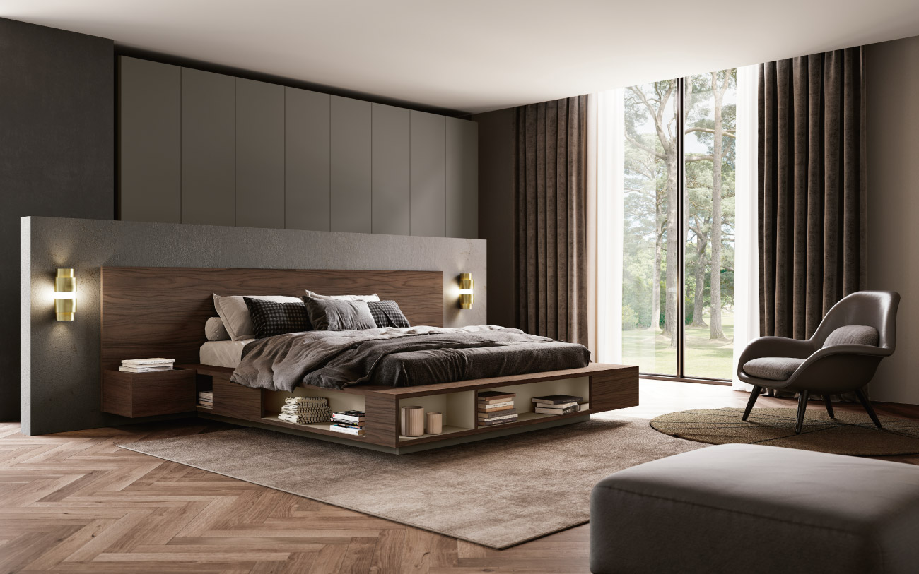 Argo letto matrimoniale Pensarecasa - immagine