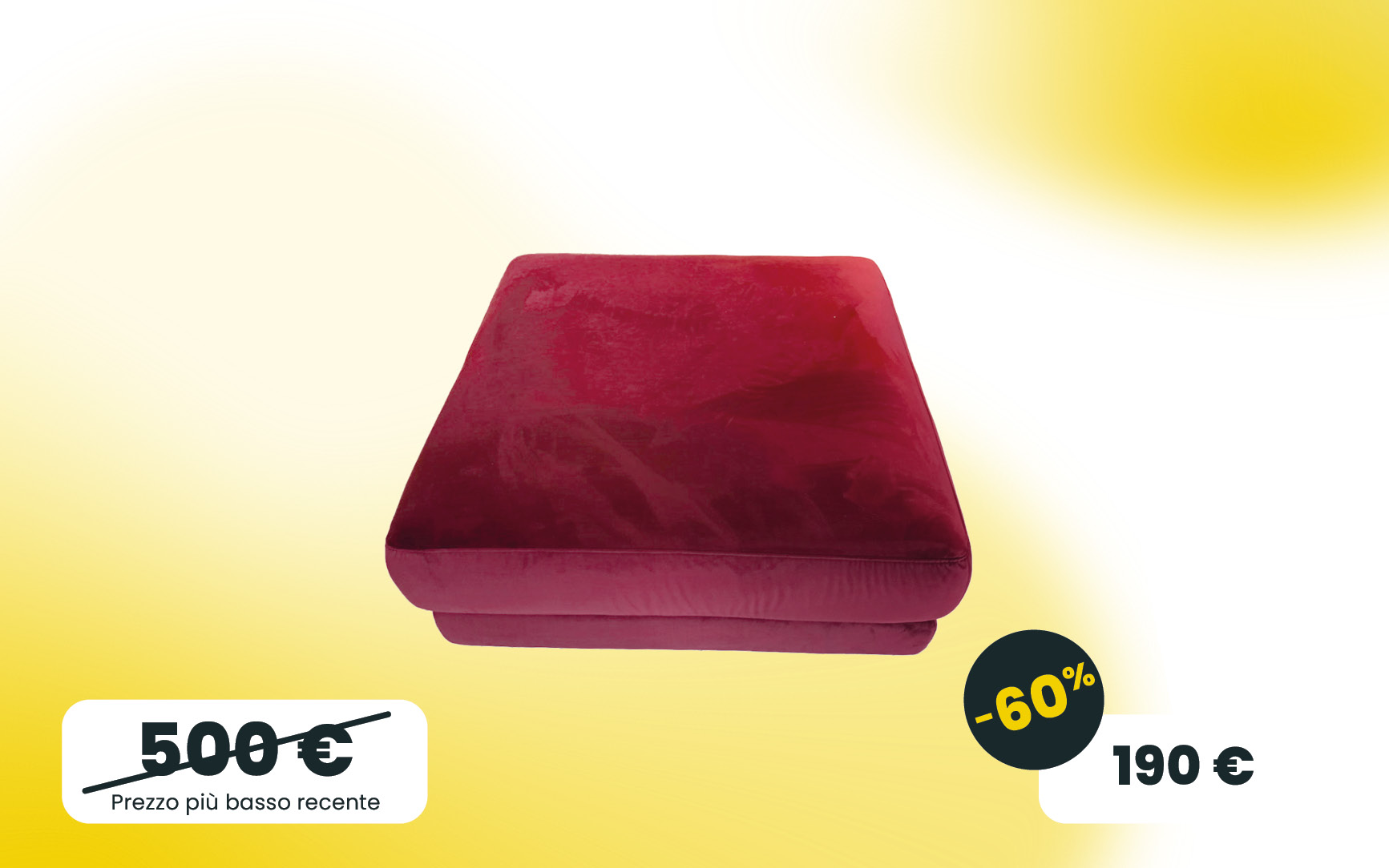 Pouf - Sconto 60%  Pensarecasa Urbino