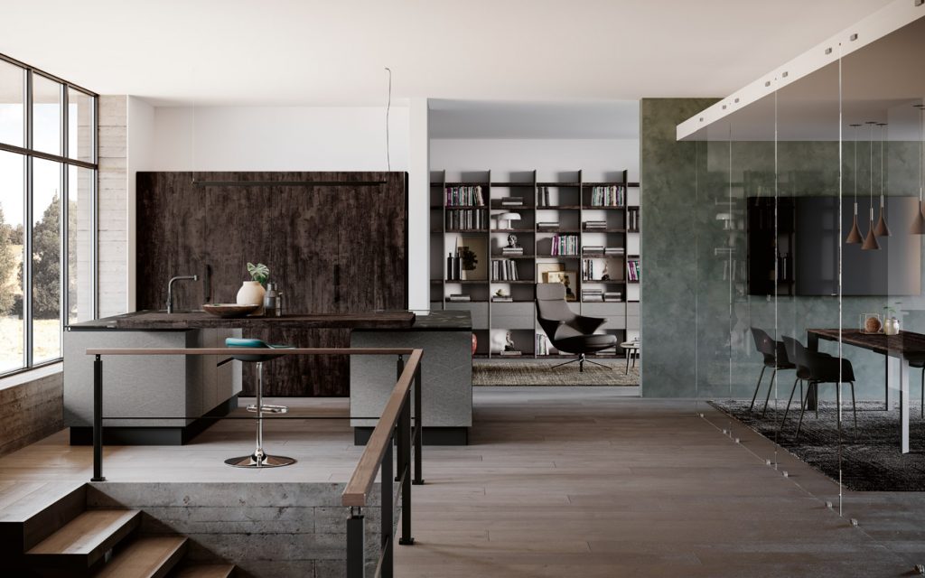 Come arredare cucina e soggiorno in un ambiente unico?