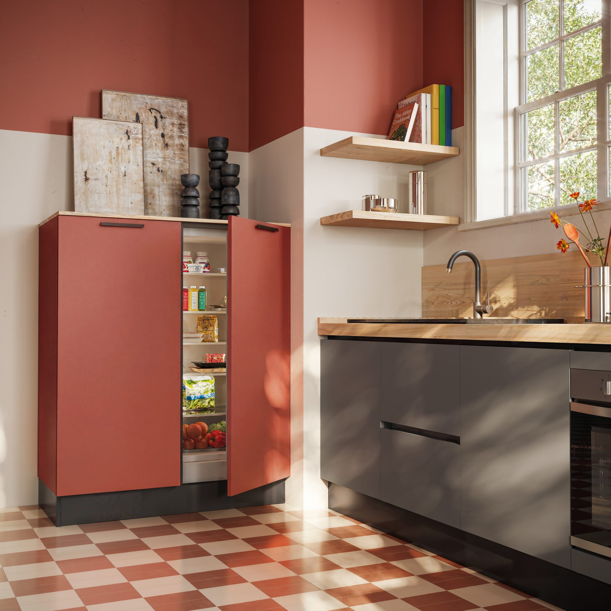 Cucina eclettica e vivace pensarecasa paprika