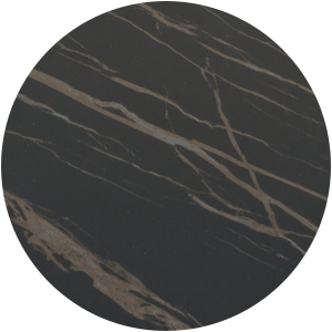 Finitura piana tavolo in vetro ceramica Noir desire opaco