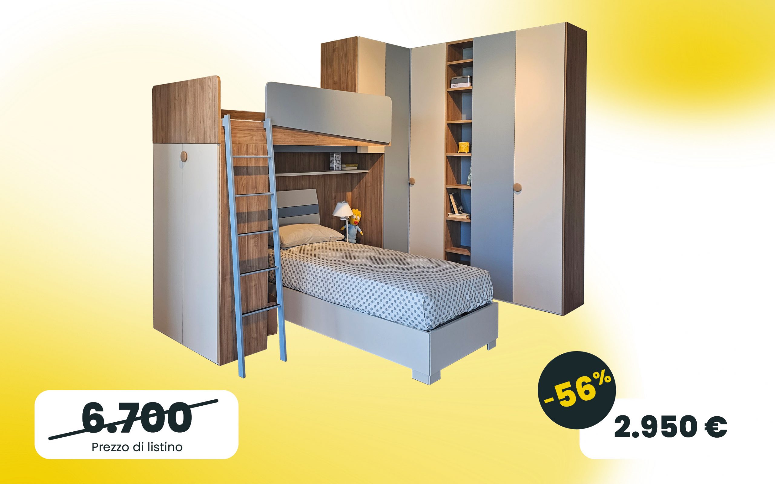 Cameretta con soppalco occasioni Ancona