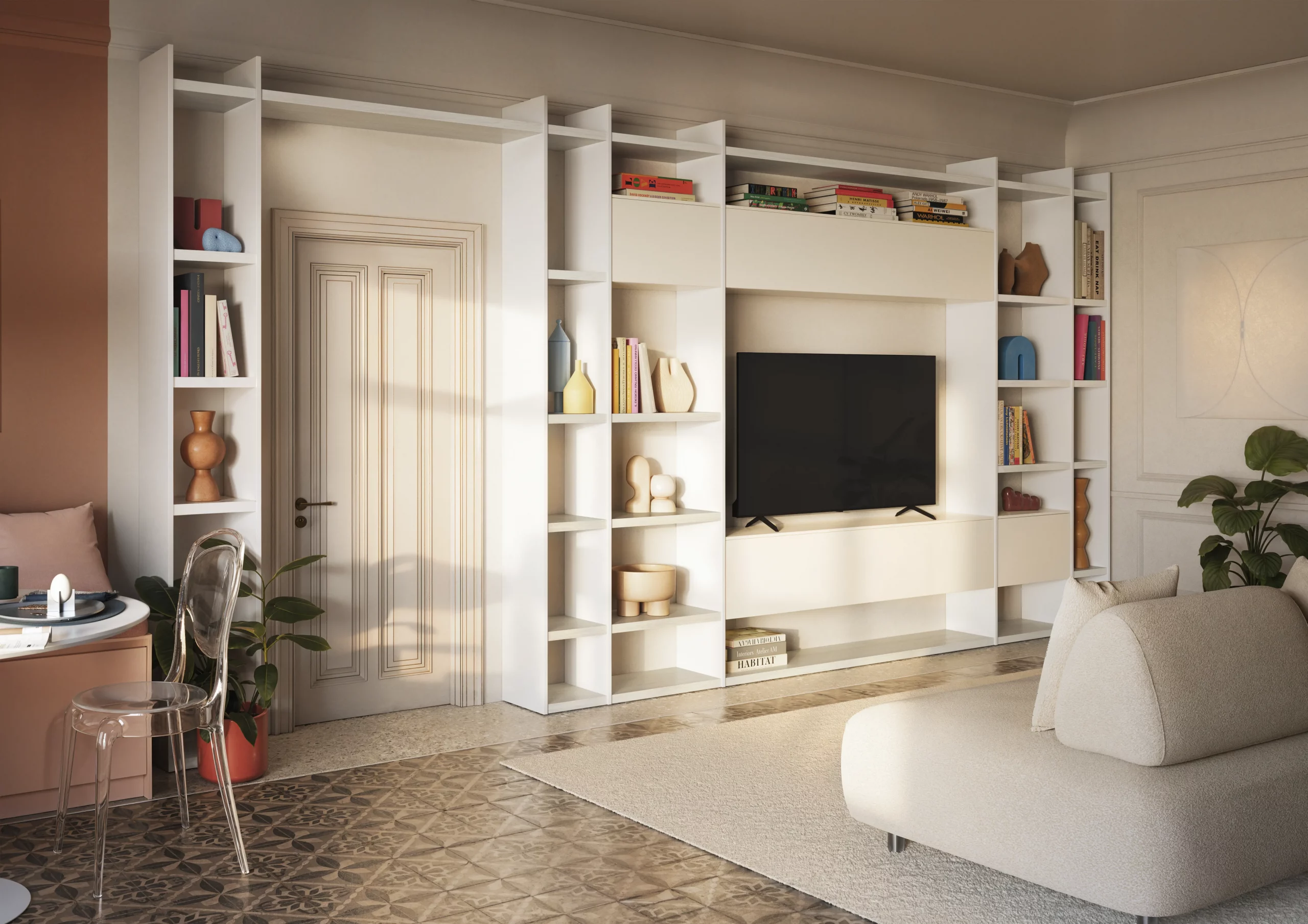 Living in Bianco latte