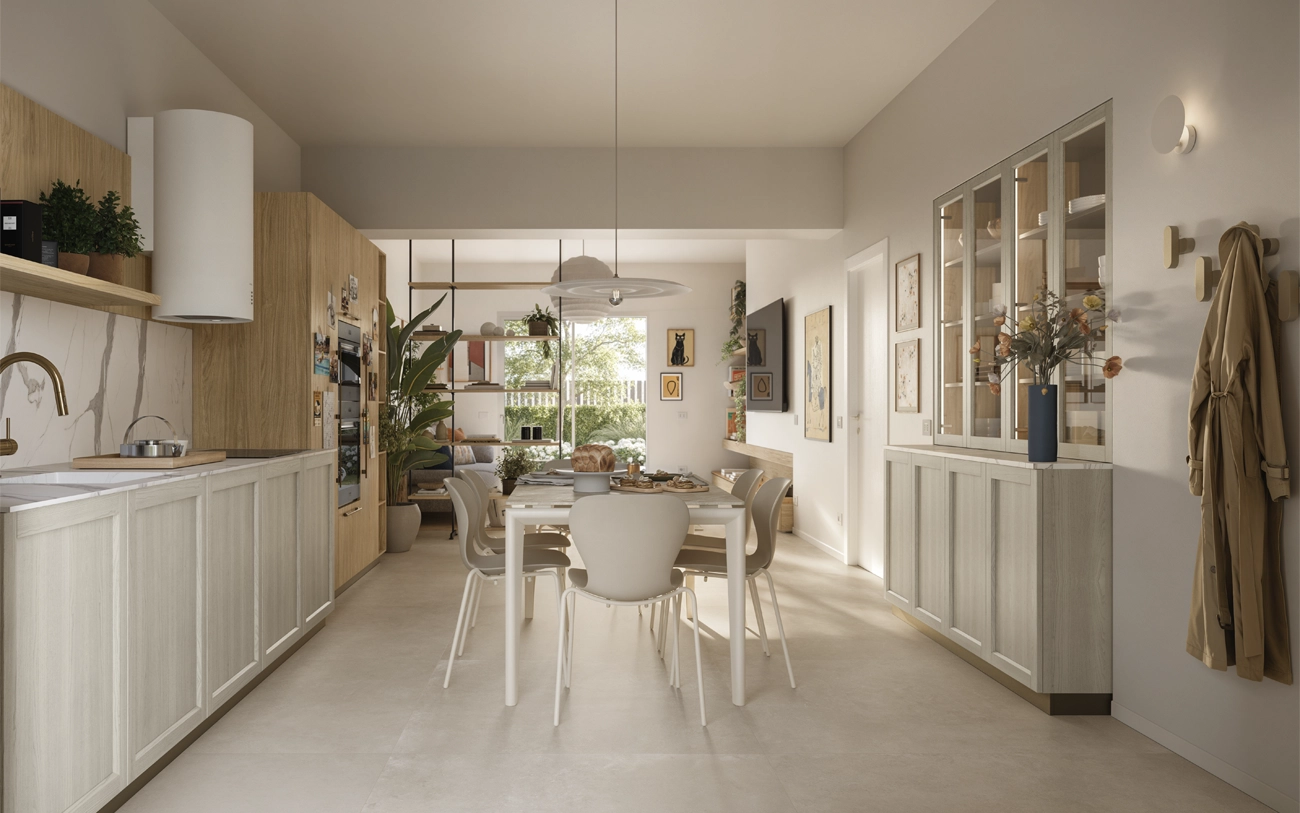 Cucina - Villetta a Schiera - come arredare lo spazio