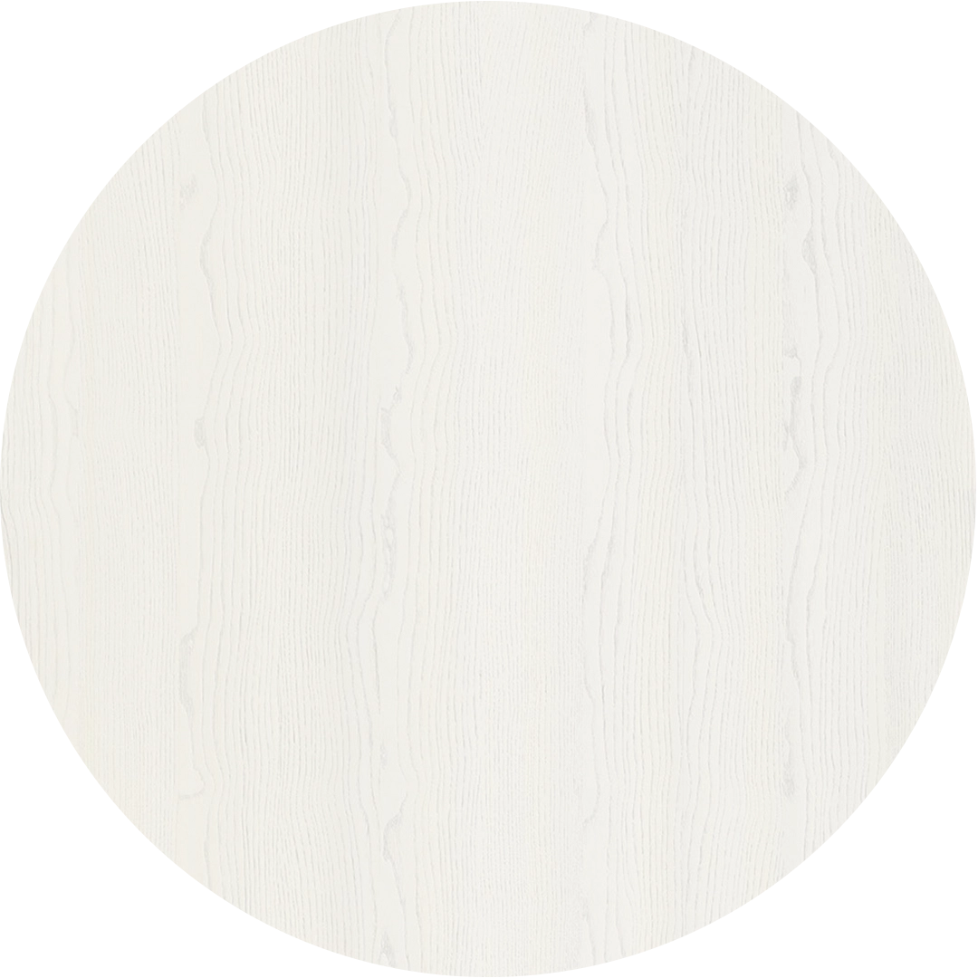 Bianco laccato opaco poro aperto