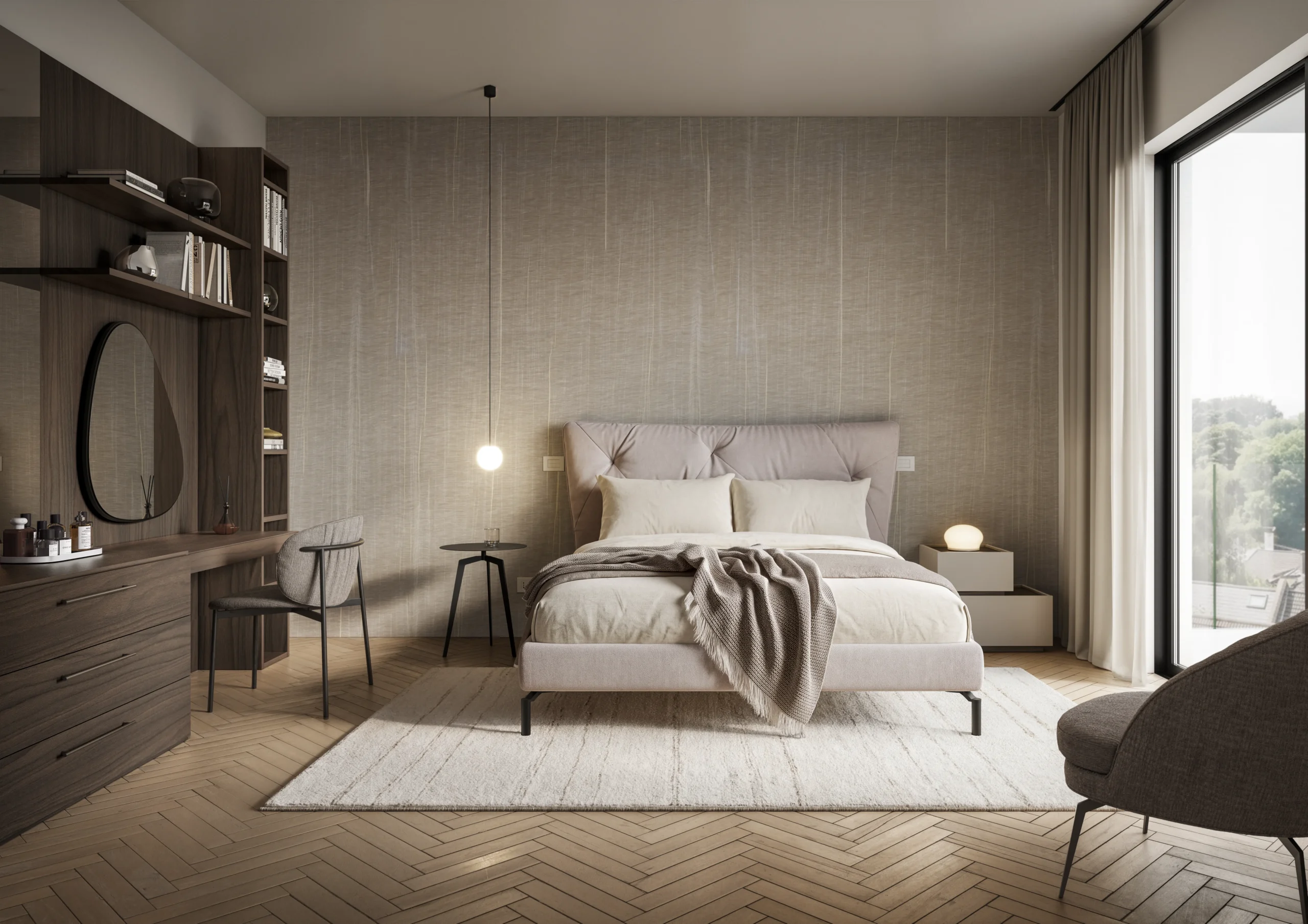 Letto - trilocale chic