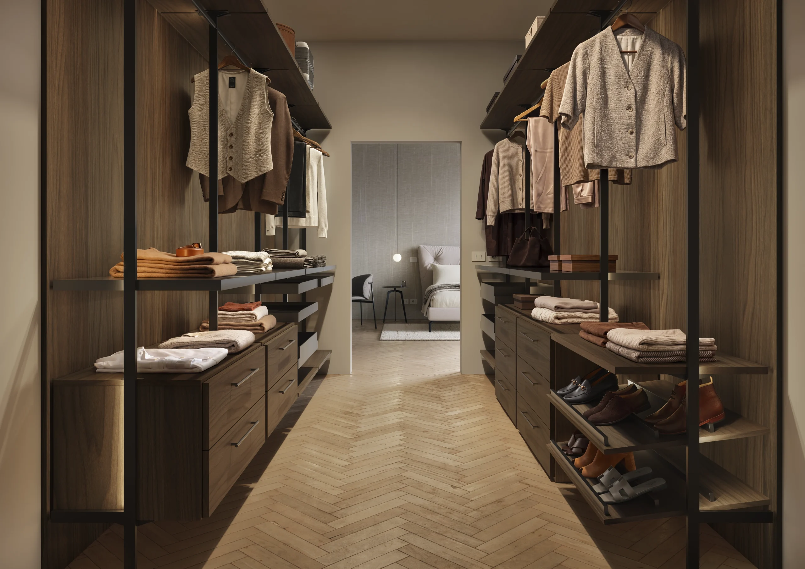 Cabina armadio - trilocale chic
